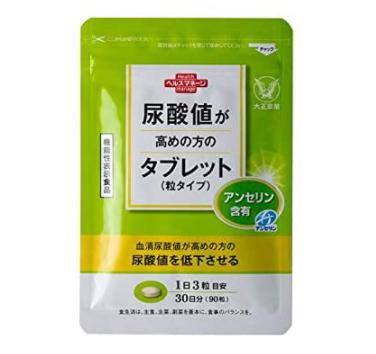 尿酸値が高めの方のタブレット画像