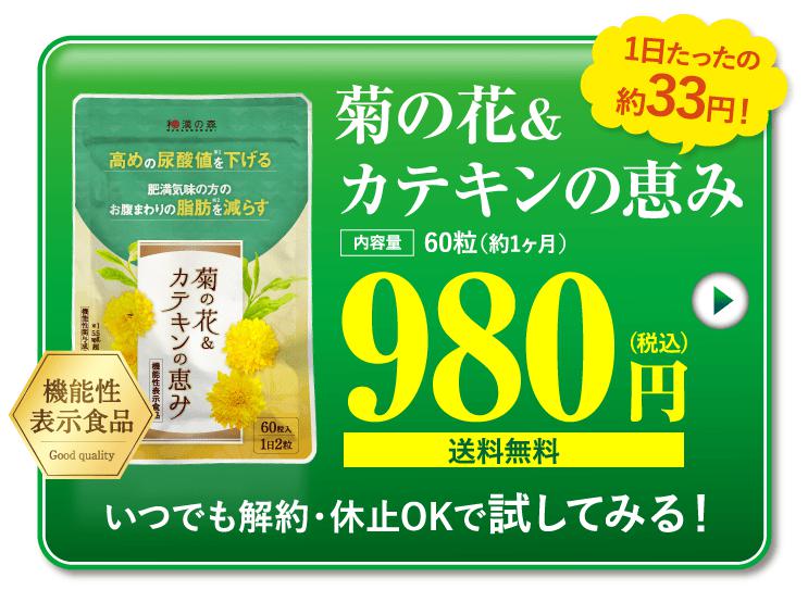 菊の花&カテキンの恵み キャンペーン